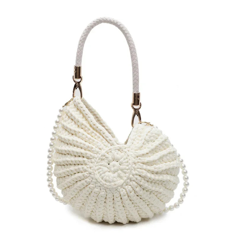 New Style Trends - Mermaidcore Sea Spiral Knit Bag - Outfit Ideas