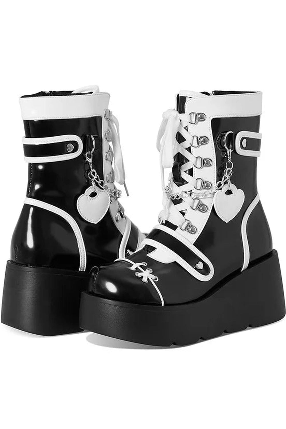 New Style Trends - Metal Decor Punk Boots - Outfit Ideas