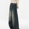 New Style Trends - Midnight Fade Baggy Edgy Jeans - Outfit Ideas