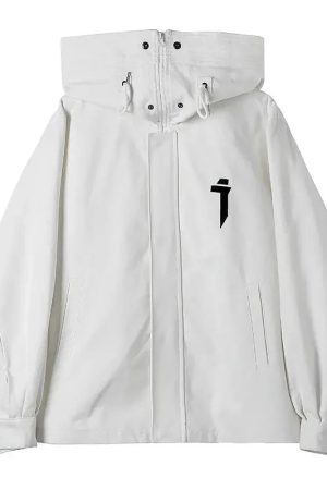 New Style Trends - Midnight Guard High-Neck Edgy Jacket - Outfit Ideas