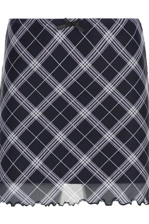 New Style Trends - Midnight Prep Plaid Skirt - Outfit Ideas