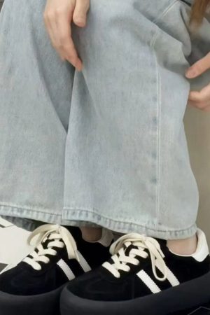 New Style Trends - Mono Rush Aesthetic Retro Sneakers - Outfit Ideas