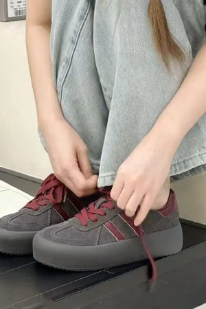 New Style Trends - Mono Rush Aesthetic Retro Sneakers - Outfit Ideas