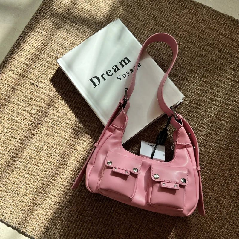 New Style Trends - Noir Utility Y2k Pocket Bag - Outfit Ideas New Style Trends - Noir Utility Y2k Pocket Bag - Outfit Ideas