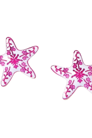 New Style Trends - Ocean Bloom Starfish Aesthetic Earrings - Outfit Ideas