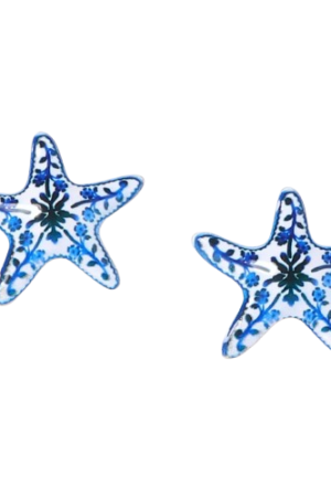 New Style Trends - Ocean Bloom Starfish Aesthetic Earrings - Outfit Ideas