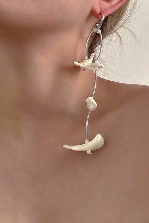 New Style Trends - Ocean Bone Drift  Coquette Earrings - Outfit Ideas