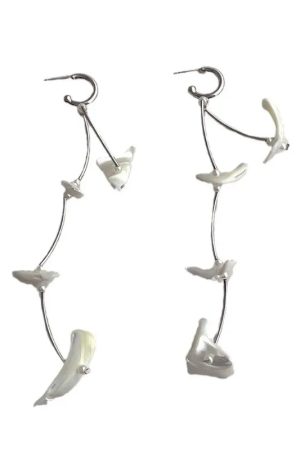 New Style Trends - Ocean Bone Drift Coquette Earrings - Outfit Ideas