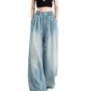 New Style Trends - Ocean Drift Pleated Aesthetic Wide Jeans - Outfit Ideas