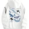 New Style Trends - Ocean Friends Whale Aesthetic Hoodie - Outfit Ideas