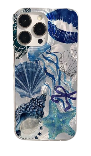 New Style Trends - Ocean Vibes Collage Aesthetic iPhone Case - Outfit Ideas