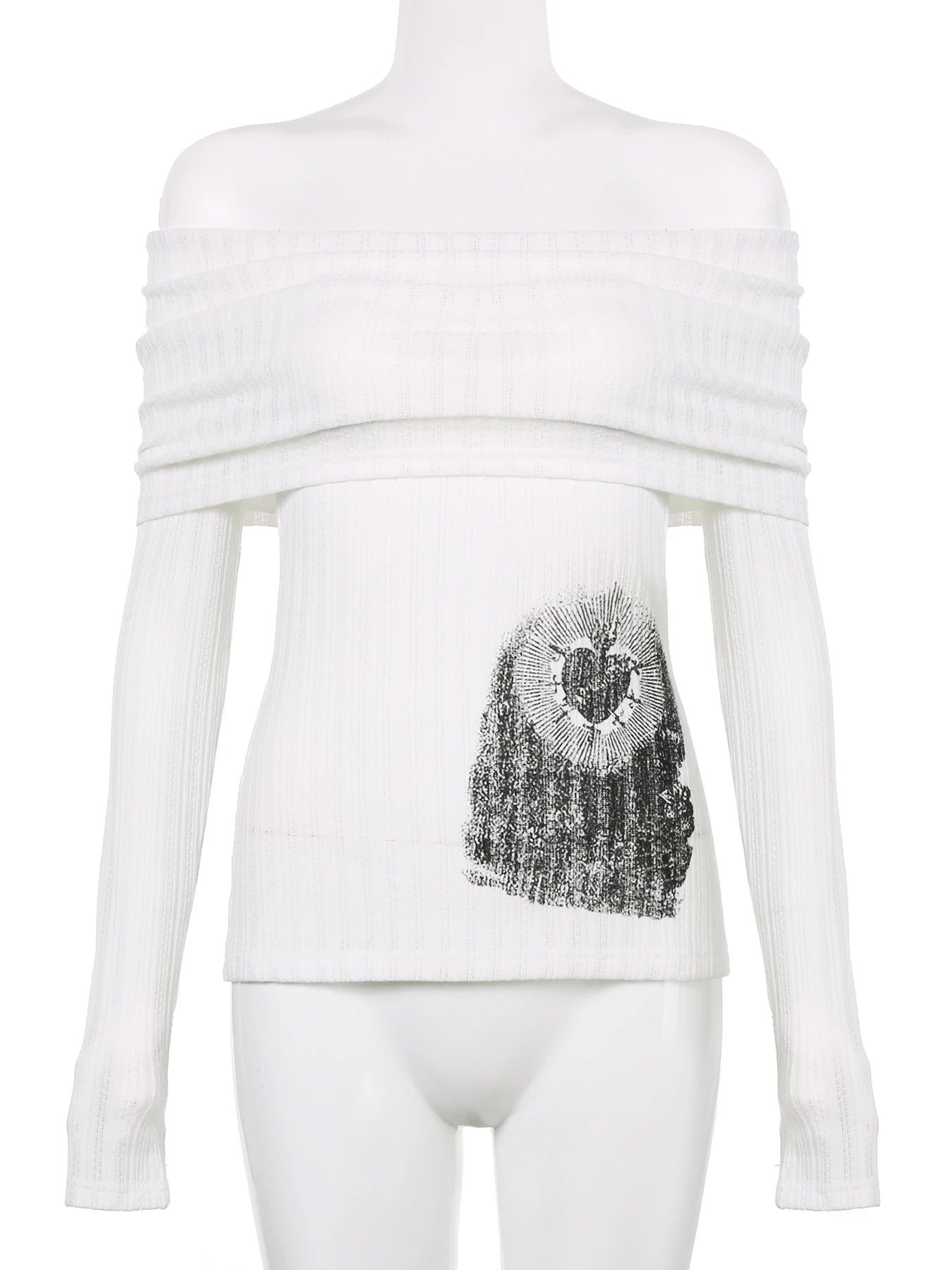 New Style Trends - Off-Shoulder Alt Mesh Long Sleeve Top - Outfit Ideas New Style Trends - Off-Shoulder Alt Mesh Long Sleeve Top - Outfit Ideas