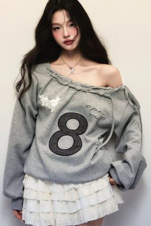 New Style Trends - Offbeat Bow Edgy Sweatshirt - Outfit Ideas