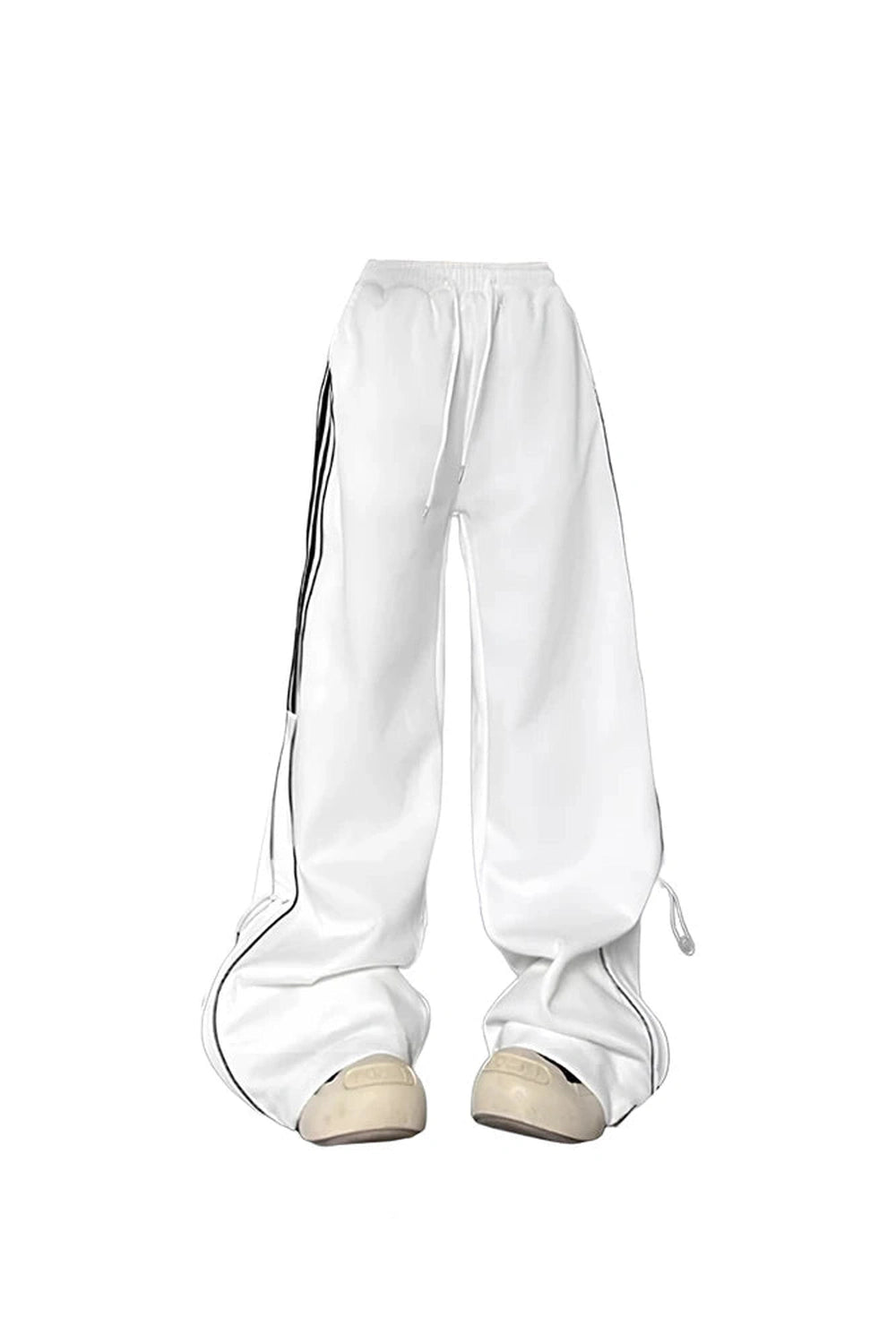 New Style Trends - Oversized White Sweatpants - Outfit Ideas