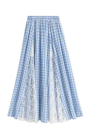 New Style Trends - Pastel Bloom Picnic Coquette Skirt - Outfit Ideas