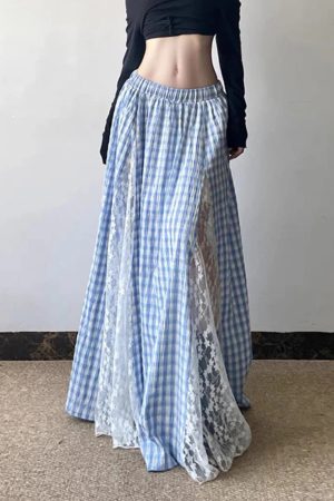 New Style Trends - Pastel Bloom Picnic Coquette Skirt - Outfit Ideas