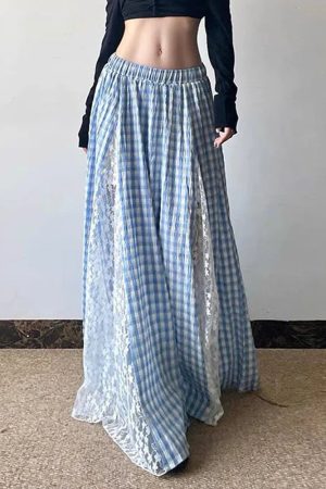 New Style Trends - Pastel Bloom Picnic Coquette Skirt - Outfit Ideas