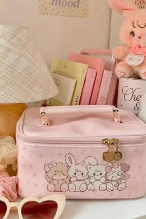 New Style Trends - Pastel Cuddle Love Cute Cosmetic Bag - Outfit Ideas
