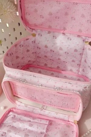 New Style Trends - Pastel Cuddle Love Cute Cosmetic Bag - Outfit Ideas