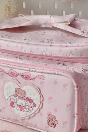 New Style Trends - Pastel Cuddle Love Cute Cosmetic Bag - Outfit Ideas