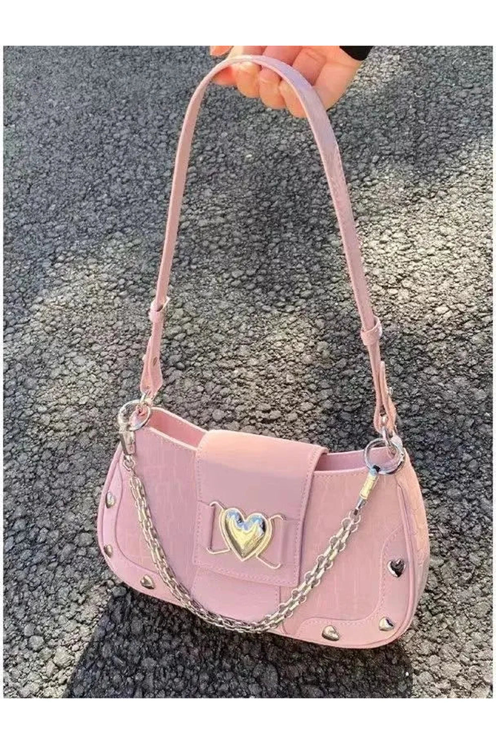 New Style Trends - Pastel goth Handbag Plush Cross - Outfit Ideas