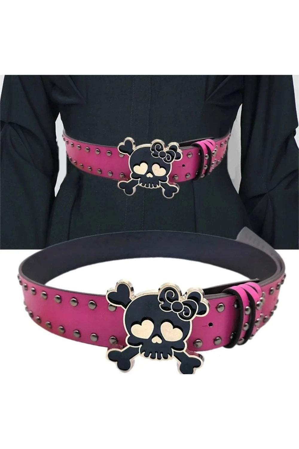 New Style Trends - Pastel Goth Skull Belt - Outfit Ideas New Style Trends - Pastel Goth Skull Belt - Outfit Ideas