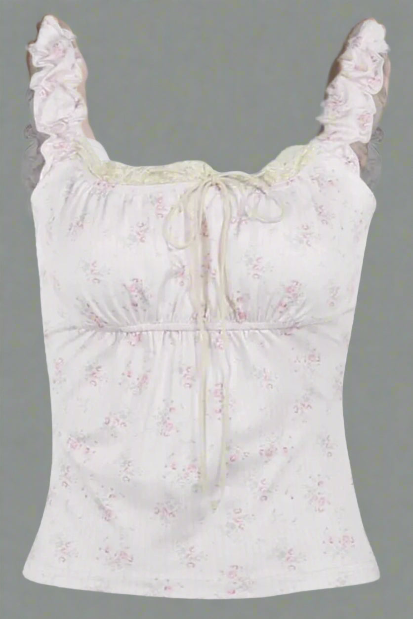 New Style Trends - Pink Coquette Top - Outfit Ideas