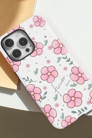 New Style Trends - Pink Daisy Bloom Cute iPhone Case - Outfit Ideas
