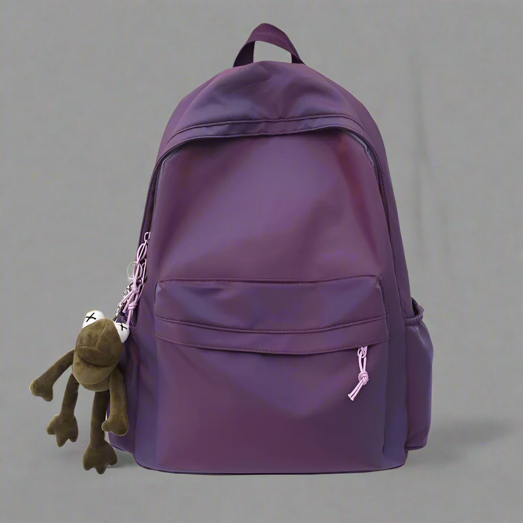 New Style Trends - Plush Buddy Gradient Aesthetic Backpack - Outfit Ideas