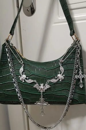 New Style Trends - Punk Fashion Chains Crossbody Bags - Outfit Ideas