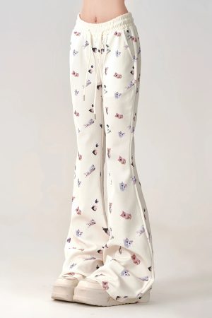 New Style Trends - Puppy Parade Lounge Coquette Pants - Outfit Ideas