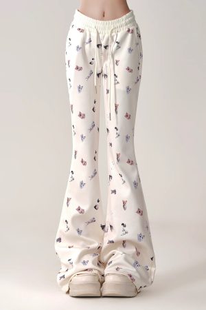 New Style Trends - Puppy Parade Lounge Coquette Pants - Outfit Ideas