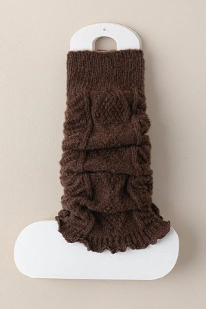 New Style Trends - Rebel Grip Belted Y2k Socks - Outfit Ideas