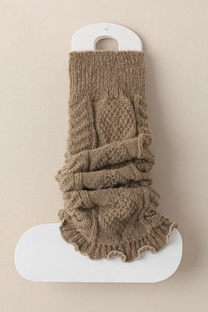 New Style Trends - Rebel Grip Belted Y2k Socks - Outfit Ideas