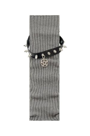 New Style Trends - Rebel Grip Belted Y2k Socks - Outfit Ideas