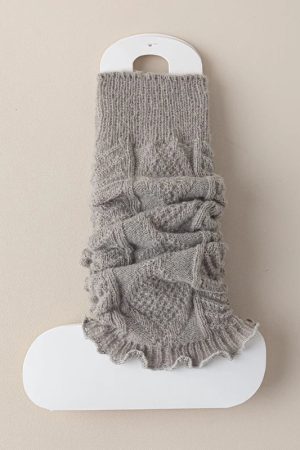 New Style Trends - Rebel Grip Belted Y2k Socks - Outfit Ideas