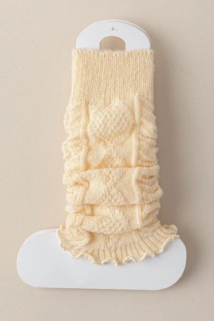 New Style Trends - Rebel Grip Belted Y2k Socks - Outfit Ideas