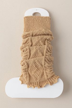 New Style Trends - Rebel Grip Belted Y2k Socks - Outfit Ideas