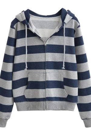 New Style Trends - Rebel Stripe Alt Hoodie - Outfit Ideas