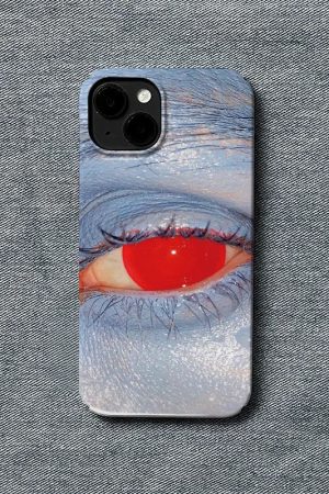 New Style Trends - Red Eye Close-Up iPhone Case - Outfit Ideas