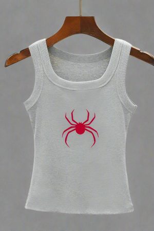 New Style Trends - Red Widow Alt Tank Top - Outfit Ideas