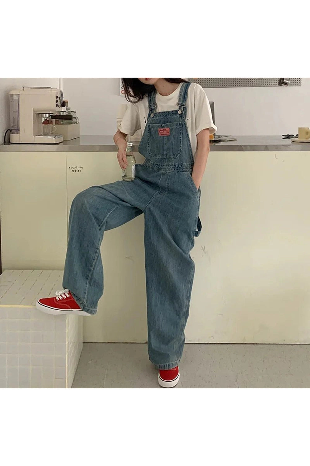 New Style Trends - Retro Casual Denim Baggy Jumpsuit - Outfit Ideas New Style Trends - Retro Casual Denim Baggy Jumpsuit - Outfit Ideas