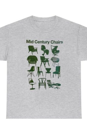 New Style Trends - Retro Chair Collector T-Shirt - Outfit Ideas