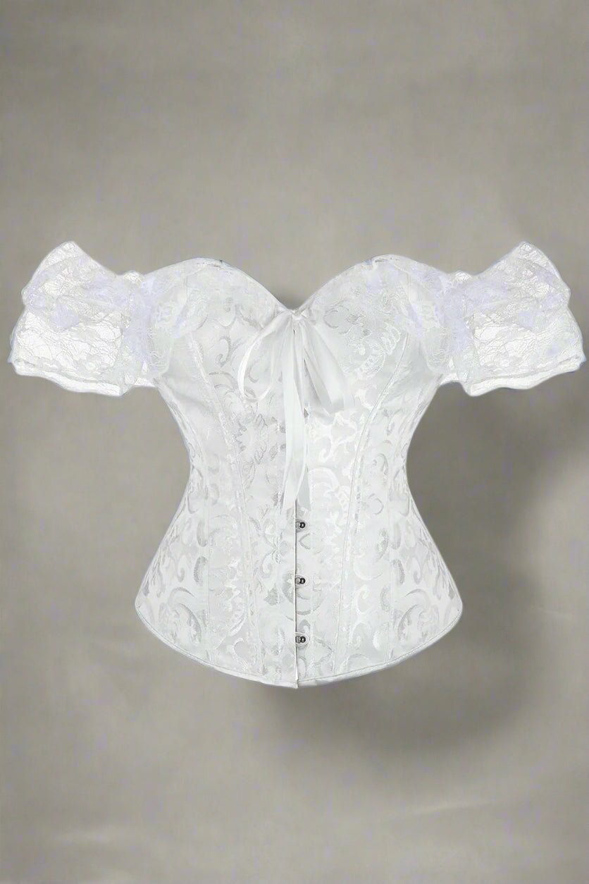 New Style Trends - Retro Lace Overbust Corset - Outfit Ideas New Style Trends - Retro Lace Overbust Corset - Outfit Ideas