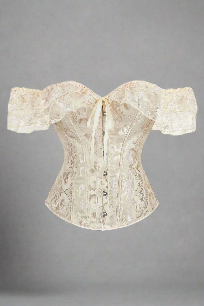 New Style Trends - Retro Lace Overbust Corset - Outfit Ideas New Style Trends - Retro Lace Overbust Corset - Outfit Ideas