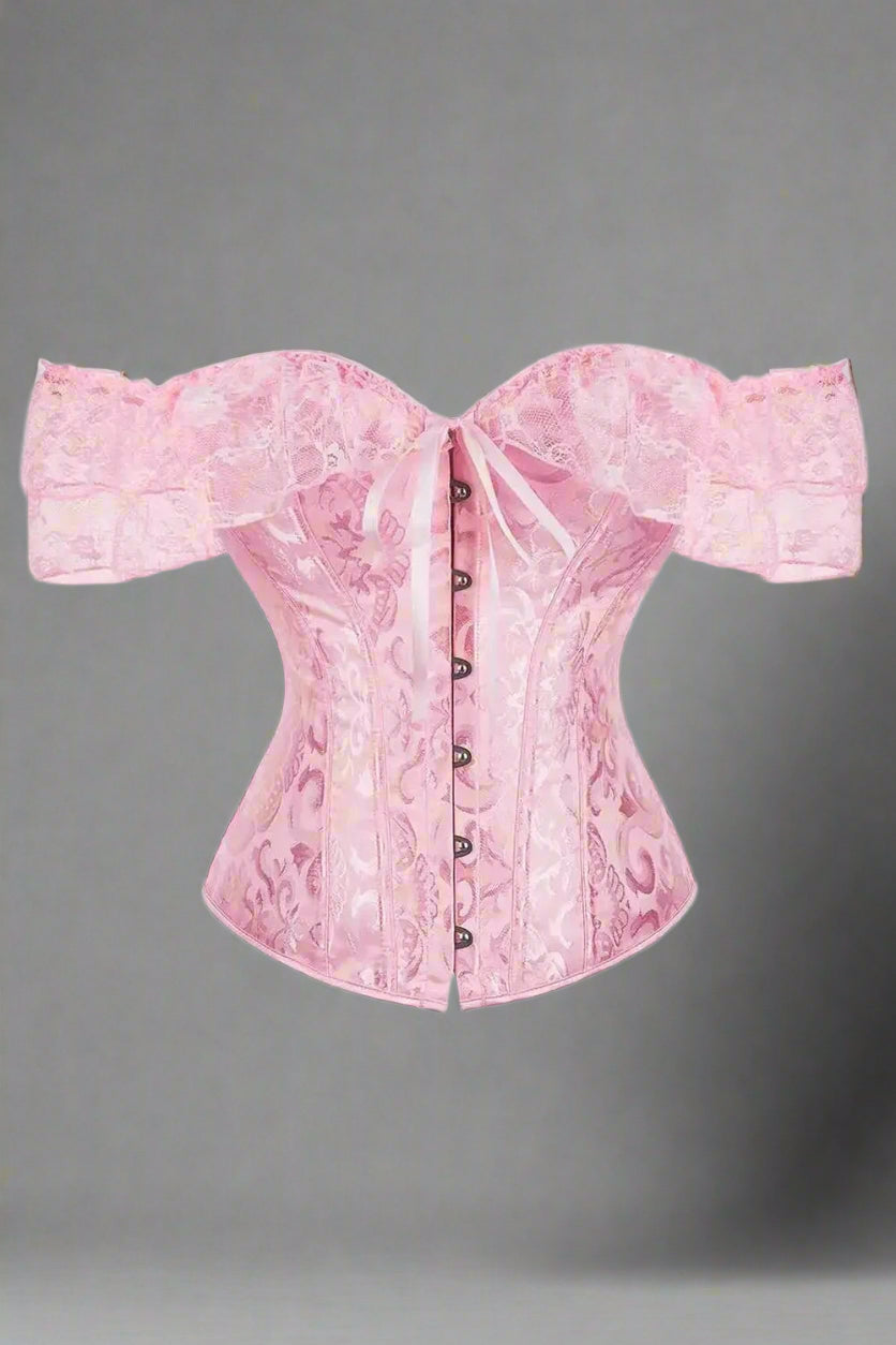 New Style Trends - Retro Lace Overbust Corset - Outfit Ideas New Style Trends - Retro Lace Overbust Corset - Outfit Ideas