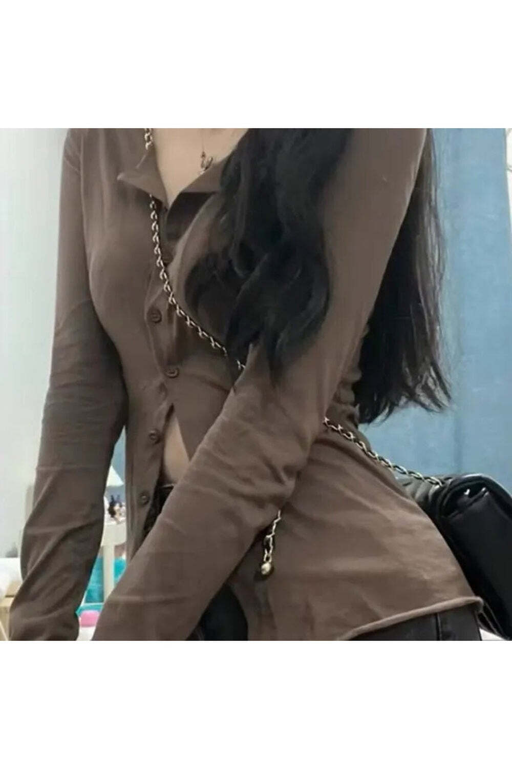 New Style Trends - Retro Long Sleeve Elegant Blouse - Outfit Ideas