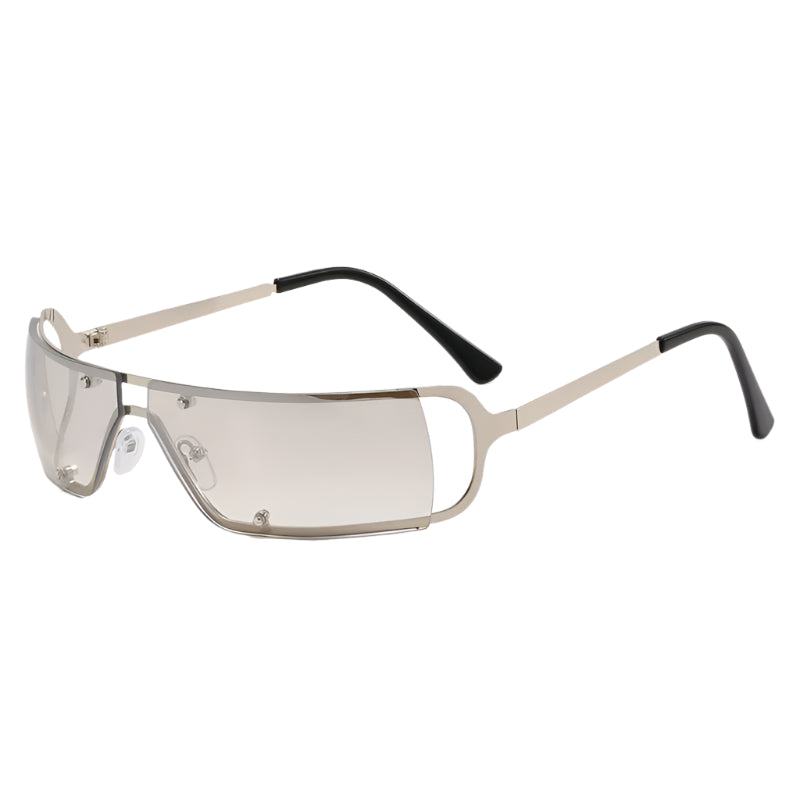 New Style Trends - Retro Neo Y2K Chrome Vision Sunglasses - Outfit Ideas New Style Trends - Retro Neo Y2K Chrome Vision Sunglasses - Outfit Ideas