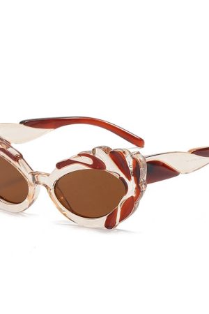 New Style Trends - Retro Noir Thorn Cat-Eye Sunglasses - Outfit Ideas