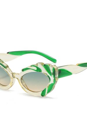 New Style Trends - Retro Noir Thorn Cat-Eye Sunglasses - Outfit Ideas